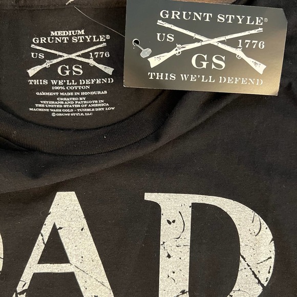 NWT Grunt Style Dad Short Sleeve TShirt Men's Medium - Picture 6 of 6